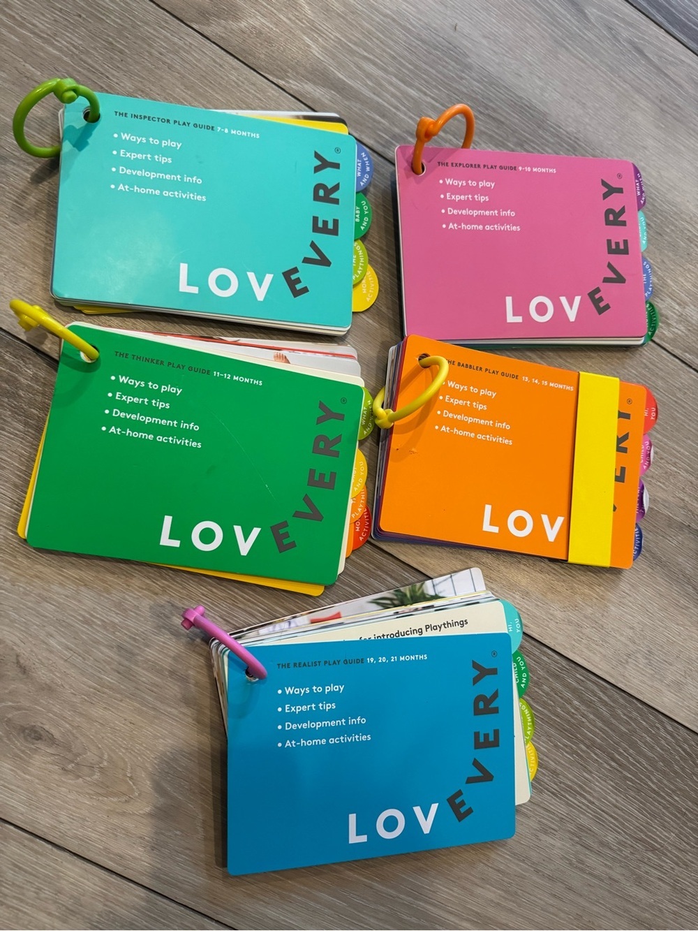Lovevery Development Play Cards - Multicolor Activity Guides
